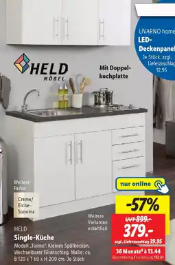 Lidl HELD Single-Küche Angebot