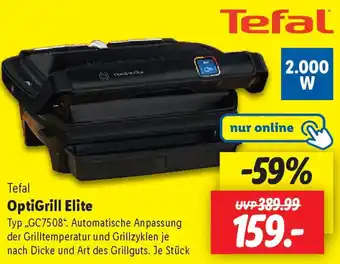 Lidl Tefal OptiGrill Elite Angebot