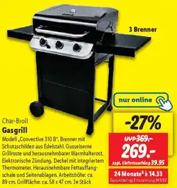 Lidl Char-Broil Gasgrill Angebot