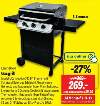 Lidl Char-Broil Gasgrill Angebot