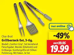 Lidl Char-Broil Grillbesteck-Set, 3-tlg. Angebot