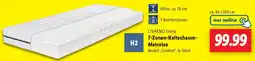 Lidl LIVARNO home 7-Zonen-Kaltschaum Matratze Angebot