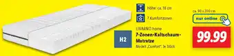 Lidl LIVARNO home 7-Zonen-Kaltschaum Matratze Angebot