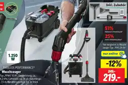 Lidl PARKSIDE PERFORMANCE Waschsauger Angebot