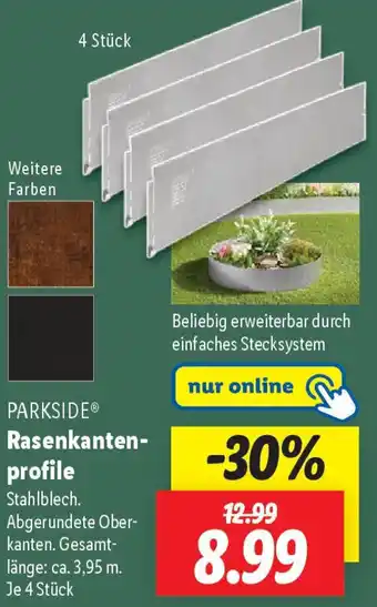 Lidl PARKSIDE Rasenkantenprofile Angebot