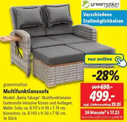 Lidl greenmotion Multifunktionssofa Angebot