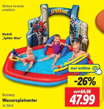 Lidl Bestway Wasserspielcenter Angebot