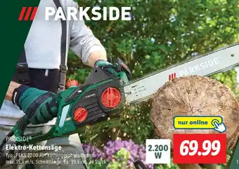 Lidl PARKSIDE Elektro-Kettensäge Angebot