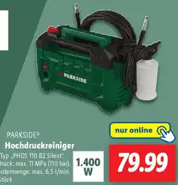Lidl PARKSIDE Hochdruckreiniger Angebot