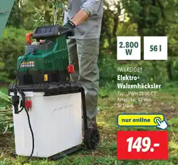 Lidl PARKSIDE Elektro Walzenhäcksler Angebot