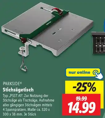Lidl PARKSIDE Stichsägetisch Angebot