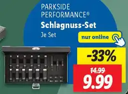 Lidl PARKSIDE PERFORMANCE Schlagnuss-Set Angebot