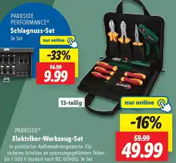 Lidl PARKSIDE Elektriker-Werkzeug-Set Angebot