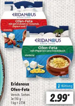 Lidl Eridanous Ofen-Feta Angebot