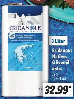 Lidl Eridanous Natives Olivenöl extra Angebot