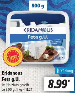 Lidl Eridanous Feta g.U. Angebot