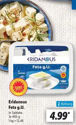 Lidl Eridanous Feta g.U. Angebot