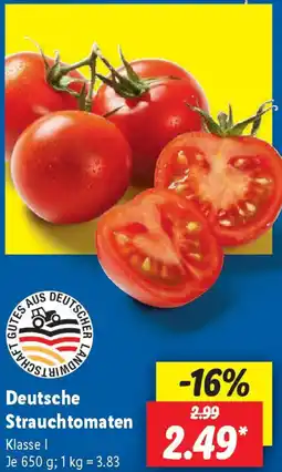 Lidl Deutsche Strauchtomaten Angebot