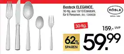 Zurbrüggen Besteck ELEGANCE, RÖSLE Angebot
