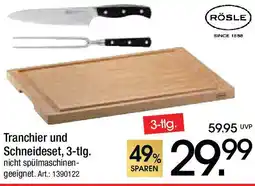 Zurbrüggen RÖSLE Tranchier und Schneideset, 3-tlg. Angebot
