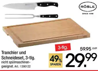Zurbrüggen RÖSLE Tranchier und Schneideset, 3-tlg. Angebot