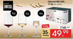 Zurbrüggen SCHOTT ZWIESEL Gläserset MIO VINO, 12-tlg. Angebot