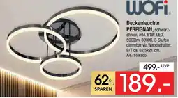 Zurbrüggen WOFI Deckenleuchte PERPIGNAN Angebot