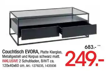 Zurbrüggen Couchtisch EVORA Angebot