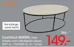 Zurbrüggen xora Couchtisch MARINO Angebot