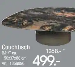 Zurbrüggen Dieter Knoll SORRENTO Couchtisch Angebot
