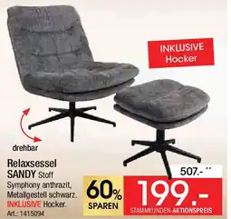 Zurbrüggen cantus Relaxsessel SANDY Stoff Angebot
