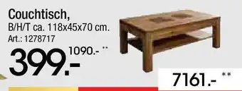 Zurbrüggen LANDSCAPE Couchtisch Angebot
