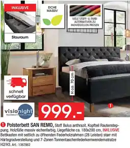 Zurbrüggen visionight Polsterbett SAN REMO Angebot