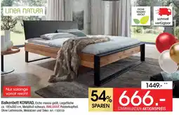 Zurbrüggen LINEA NATURA Balkenbett KONRAD Angebot