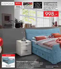 Zurbrüggen ESPOSA Schwebetürenschrank MILANO Angebot