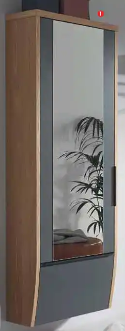 Zurbrüggen Dieter Knoll Hängespiegel- garderobenschrank Angebot