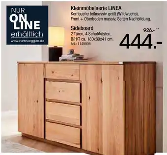 Zurbrüggen Kleinmöbelserie LINEA Sideboard Angebot