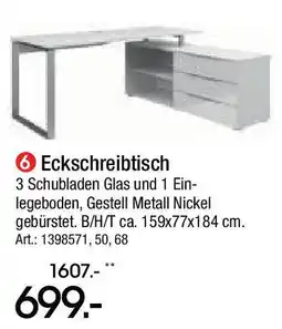 Zurbrüggen Dieter Knoll Eckschreibtisch Angebot