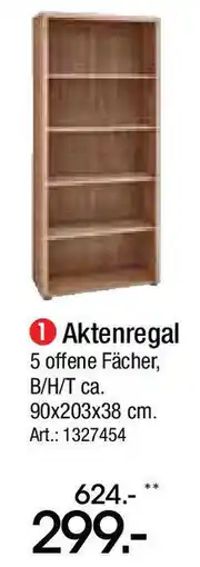 Zurbrüggen LINEA NATURA Aktenregal Angebot