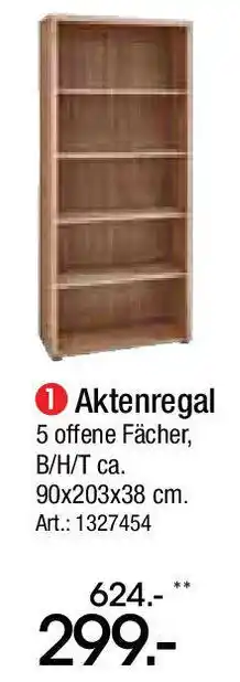 Zurbrüggen LINEA NATURA Aktenregal Angebot