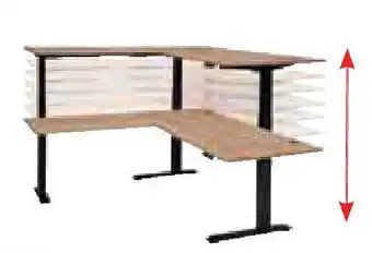 Zurbrüggen E-Eckschreibtisch Melamin Angebot