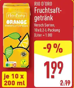 Aldi Nord RIO D'ORO Fruchtsaftgetränk Angebot