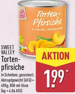Aldi Nord SWEET VALLEY Tortenpfirsiche Angebot