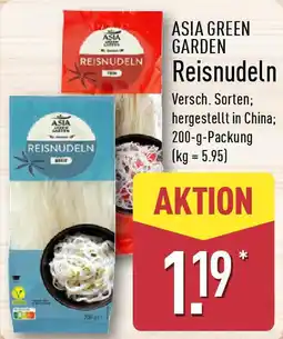 Aldi Nord ASIA GREEN GARDEN Reisnudeln Angebot