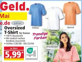 Norma Oversized T-Shirt für Damen Angebot