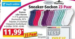 Norma Sneaker-Socken 23 Paar Angebot