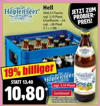 Norma Hopfenseer Hell Angebot
