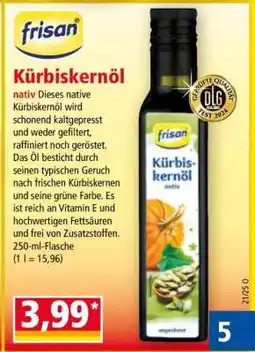 Norma Kürbiskernöl Angebot