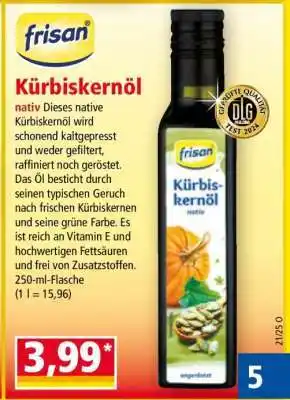 Norma Kürbiskernöl Angebot