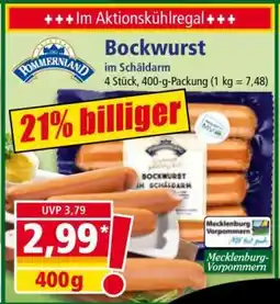 Norma Bockwurst Angebot